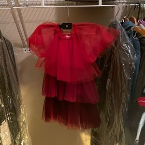 H&M girls Holiday chiffon dress